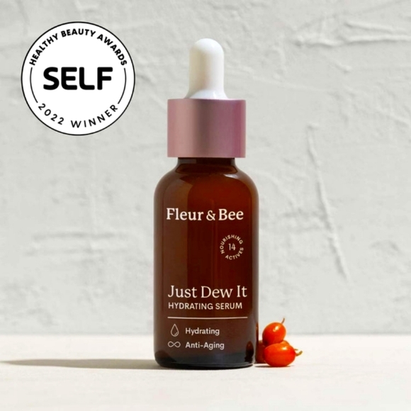 Fleur & Bee Other - NIB Fleur & Bee Just Dew It Hydrating Anti-Aging Serum 1.0 fl oz